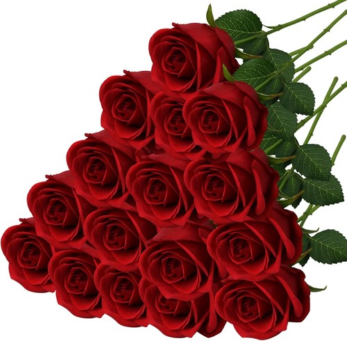 Stück künstliche rosen - künstliche,