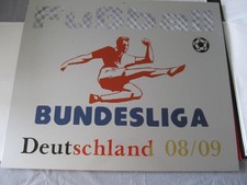 Blechschild Fussball Bundesliga Deutschland 2008/2009 60 cm x 50 cm