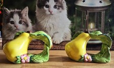 Villeroy &Boch 2 Serviettenringe Porzellan French Garden Birne