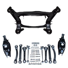 NEUE HINTERACHSE ACHSTRÄGER MERCEDES W202 S202 FEDERLENKER QUERLENKER SATZ KRAFT