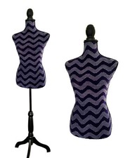 Schneiderpuppe Blau / Torso Weiblich / Schaufensterpuppe / Deko 461