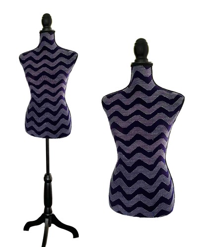 Schneiderpuppe blau torso - blau,