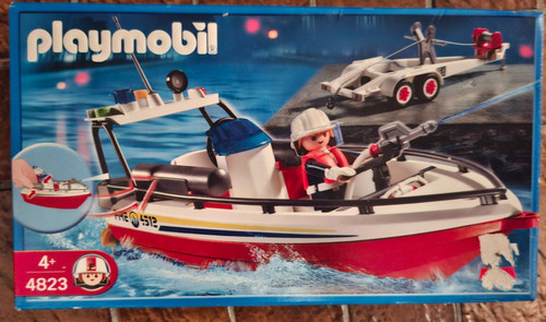 Playmobil 4823 feuerwehrboot - playmobil,