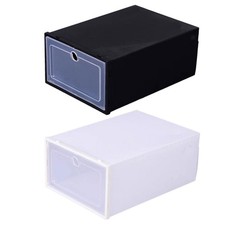 Schuhkoffer, robuster Schuh-Organizer, Präsentationsbehälter für flache