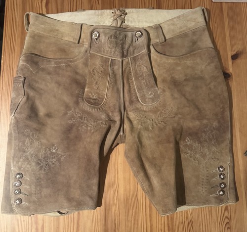Lederhose ziege 54 spieht - ziege,
