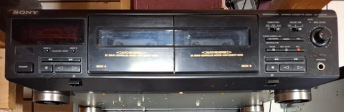 Sony stereo cassette deck - sony,