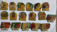 PIN - Konvolut, SIDROGA Traubenzucker Pins, (17 St.) siehe Bild 