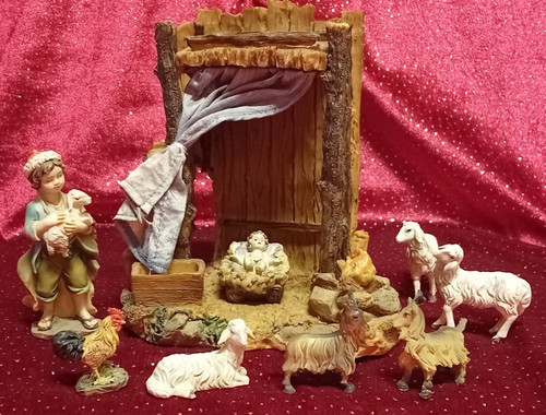 Krippenfiguren mit