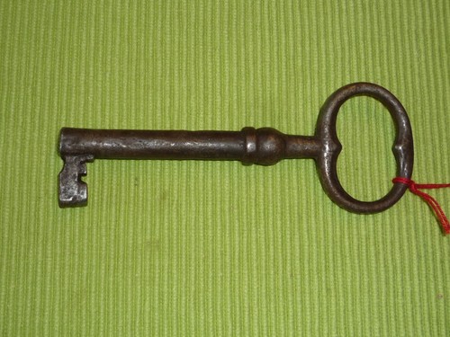 Antiker barock hohlschlüssel - antiker,