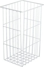 Wäschekorb Gitterkorb weiß