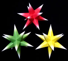 3D Adventsstern 3x kleine