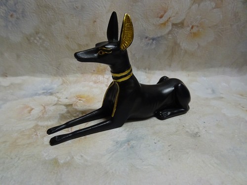 Anubis liegend ägyptenfigur - liegend,