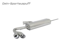 Ragazzon Sportauspuff Audi TT 8J Coupe Roadster 2.0l 2x80mm doppelwand