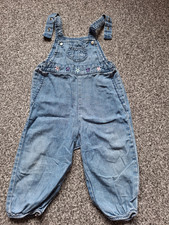 Latzhose Jeans Gr 80 von Pippi - Hose Gr 80  - Babyhose 80