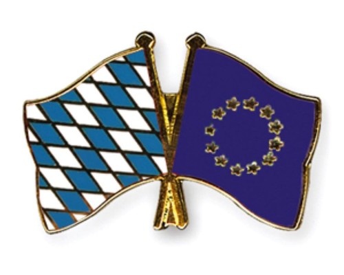 Bayern europa pin flaggen - pin,
