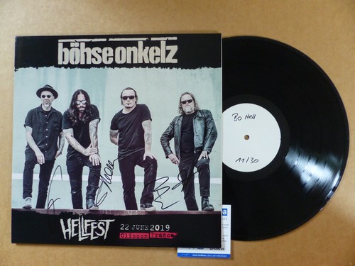 Böhse onkelz signed autogramm - onkelz,