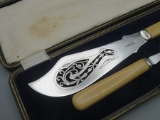 Fischvorlege Besteck -