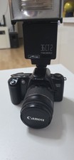 Canon EOS 500 28-80 Opjektiv mit Metz Blitzlicht 