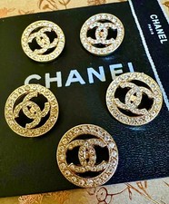 Gold Set 8 Knöpfe Ø 22 mm