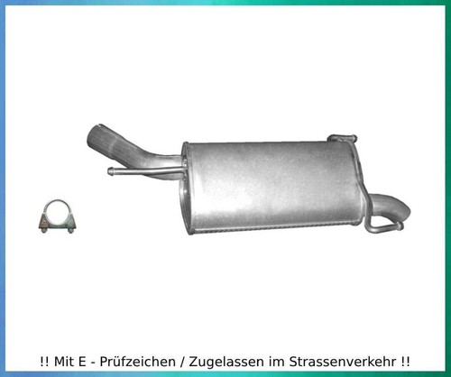 Endschalldämpfer für opel - endschalldämpfer,