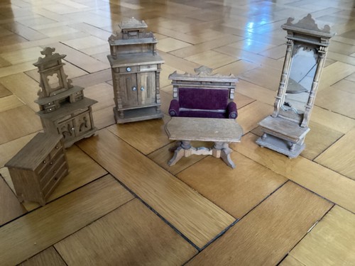 Antike puppenstube haus - antike, puppenstube/