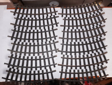 T/21] 12x LGB/Playmobil 1100/4354 gebogene Gleise R1 30 Grad (Außenanlage)