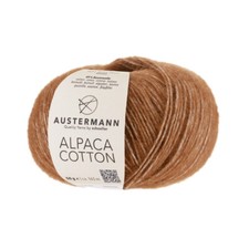 50 g Alpaca Cotton - Austermann, 51% Alpaka, 49% Baumwolle, NS 4-5, ca. 165m/50g