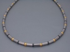 Titan titanium echte halskette - titan,
