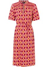 Neu Midikleid mit Bindeband