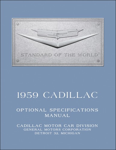 1959 cadillac optional - 1959,