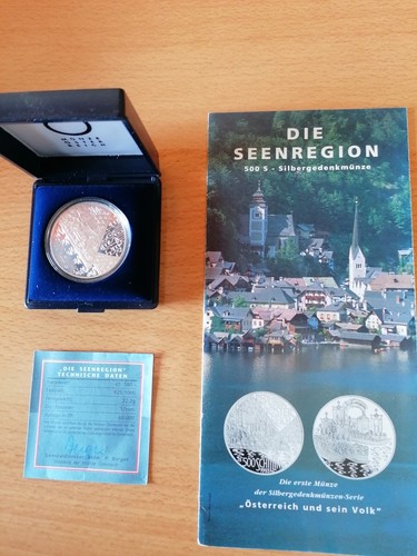 österreich 500 schilling 1993 - schilling,