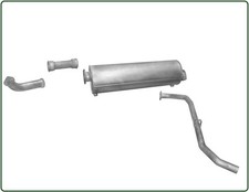 Auspuff Set für IFA L60 LKW 9.2 Hosenrohr Schalldämpfer Endrohr Auspuffanlage