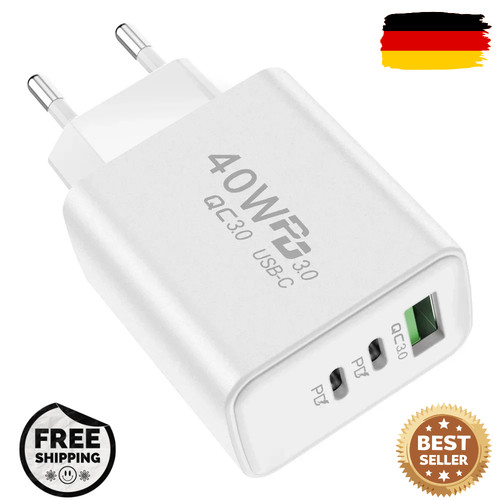 40w usb fast charger - 40w, usb-c