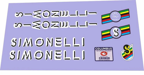 Simonelli frame sticker set - frame,
