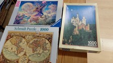 puzzle 1000 teile 3er Set von