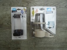 2 Vogel Futterspender Ferplast Nymphensittich Wellensittich Vogelfutter Futter