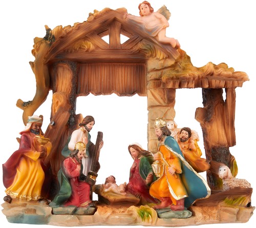 Weihnachtskrippe krippenstall - weihnachtskrippe,