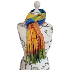 Schottenmuster Dick Warm Winter Fleece Schal Weihnachten Strumpf Füllung