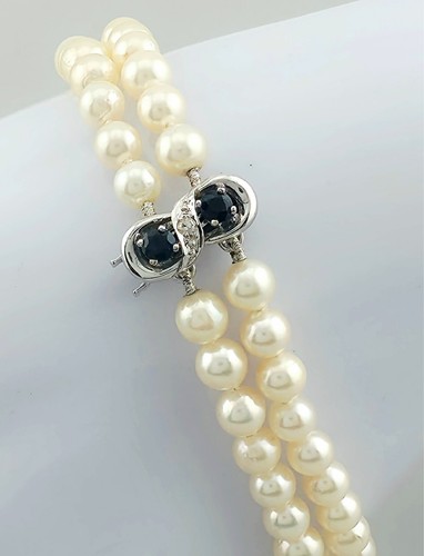 Reihiges perlenarmband - 2,