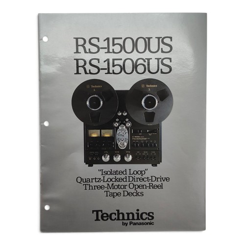 Technics 1500us 1506us - technics, rs-1506us