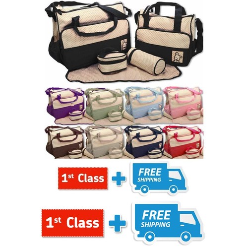 Baby wickeltasche set - set, 5-teilig