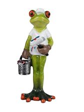 Dekofigur Froschmann Heimwerker Handwerker als Maler Formano Froschhausen
