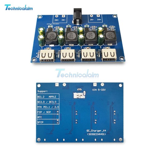 Channel 24w fast charging - 4-channel,