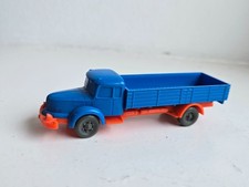 WIKING KRUPP TITAN Pritschen LKW 480/1 D himmelblau leuchtorange