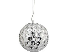 Kugel-Pendelleuchte Aluminium