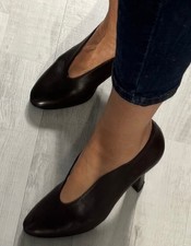 Thierry Rabotin  Made in Italy  Leder Damenschuhe Schuhe Pumps schokobraun Gr.40