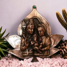 Ganesha Wanddeko Shiva Parvati