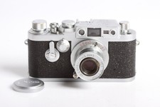 Leica IIIG Gehäuse Body 3G + Leitz Elmar 5cm 3,5 Lens 3,5/50 Red Scale