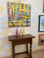 Abstrakt Bunt Quadrat