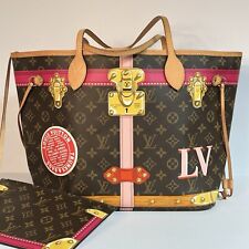 Louis Vuitton Summer Trunk Monogram Neverfull MM Tote Bag M41390